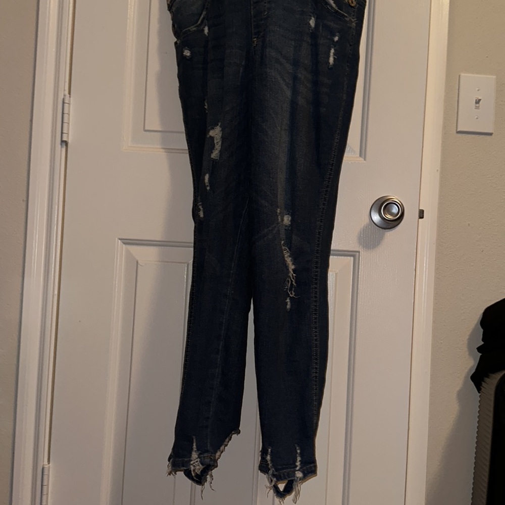Distressed Overalls - Picture 2 of 6